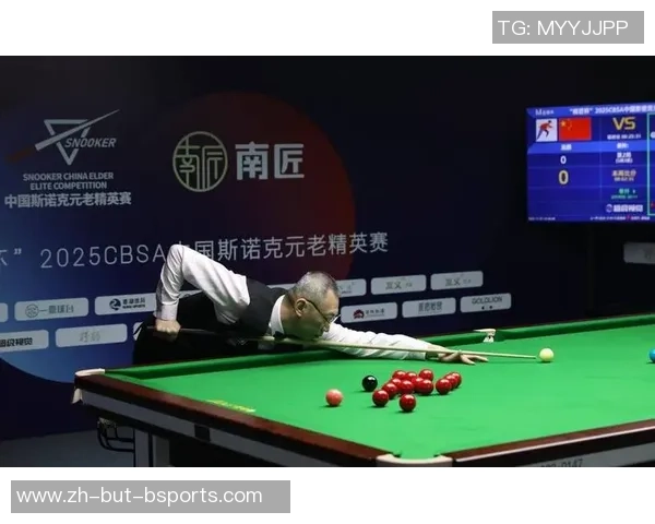 2025CBSA我国斯诺克元老精英赛周六挥杆